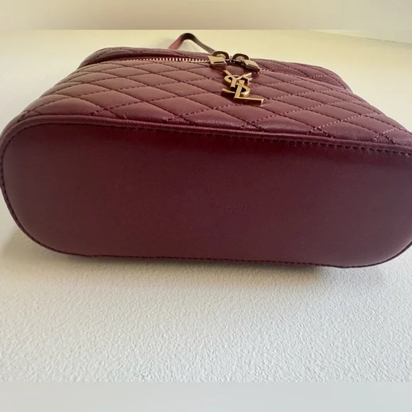 Yves Saint Laurent Gaby Vanity in Lambskin Rouge Cabernet - Picture 4 of 8